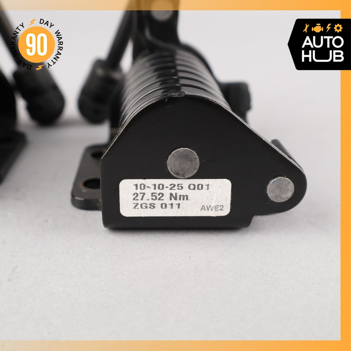 Mercedes W207 E350 E400 Convertible Trunk Lid Hinge Torsion Spring Strut Set OEM - photo 12
