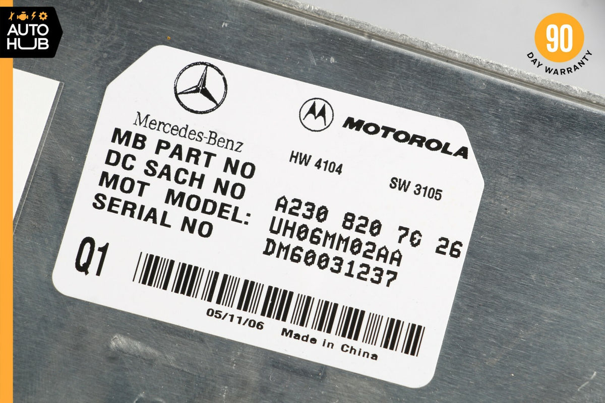 06-09 Mercedes W219 CLS550 E350 Communication Control Module 2308207026 OEM - photo 7