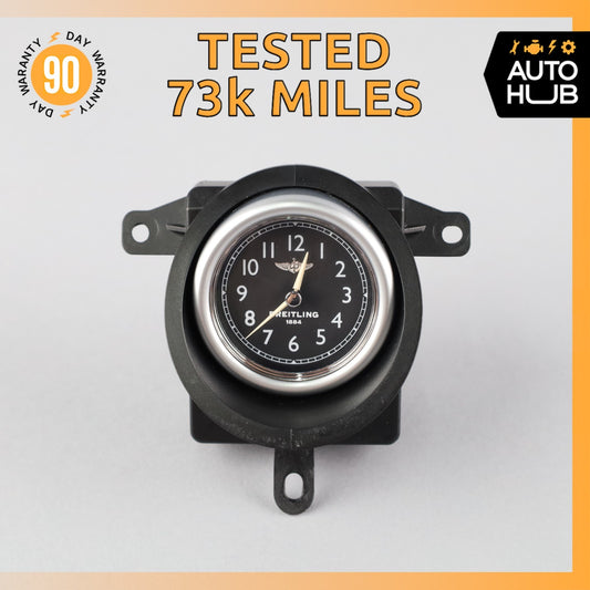 12-18 Bentley Continental GT GTC Center Dashboard Analog Clock OEM 73k - photo 1