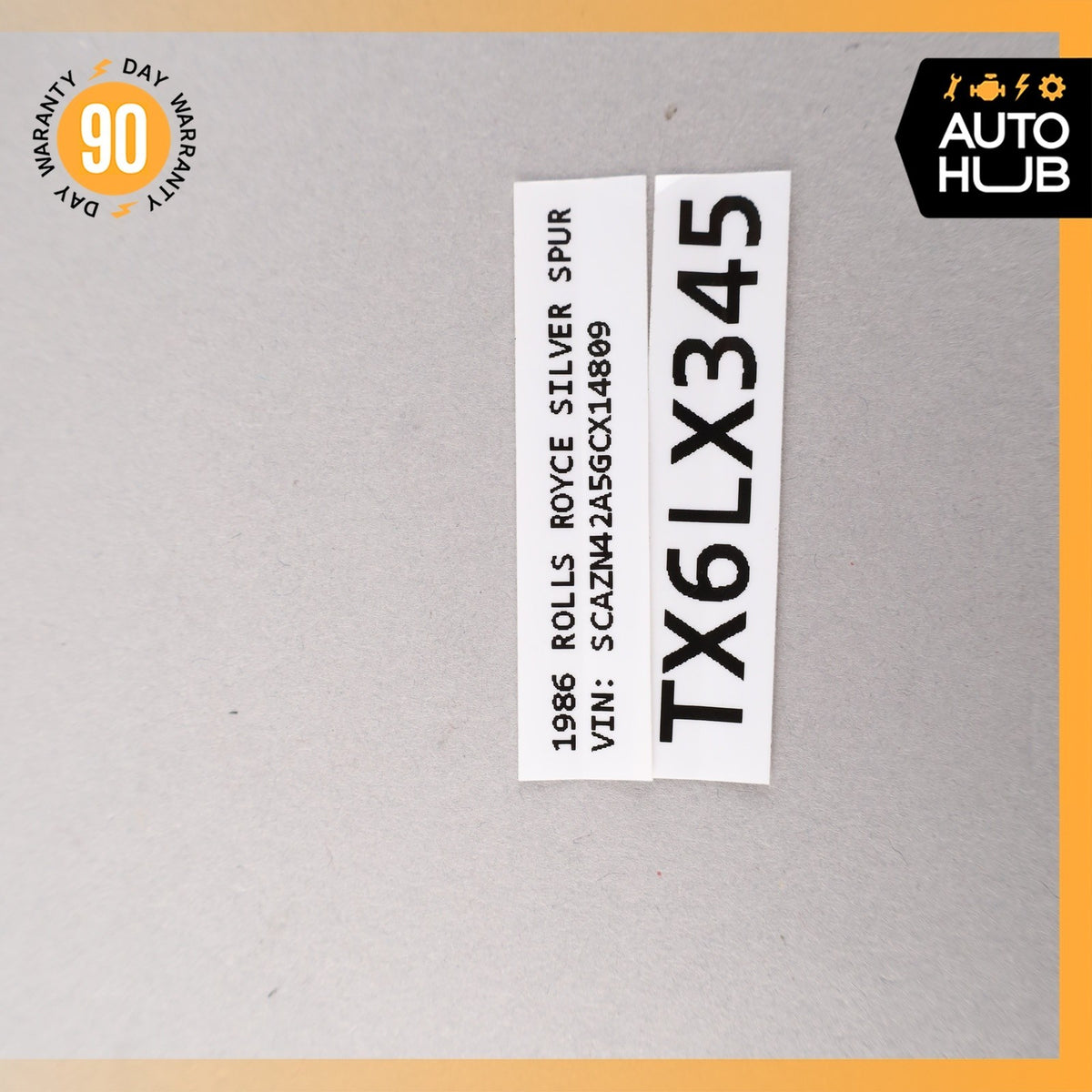 84-89 Rolls Royce Silver Spur Mulsanne Front Right Door Lock Latch Actuator OEM - photo 12