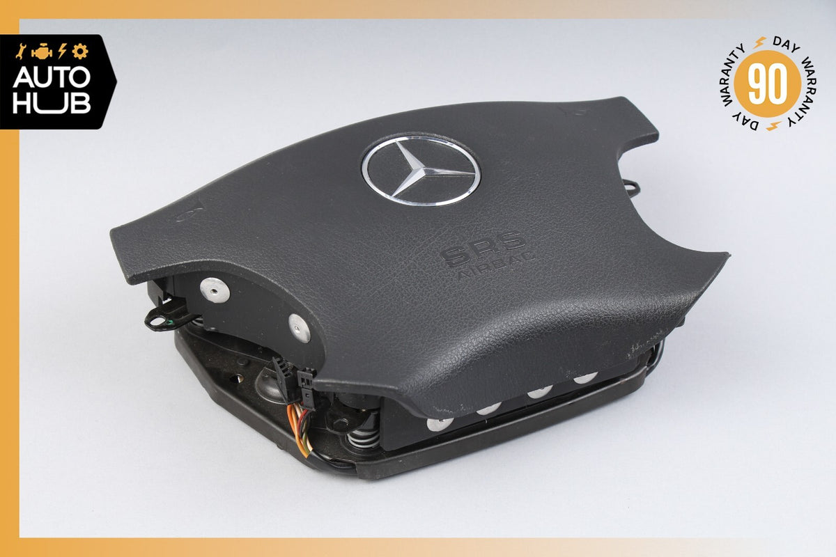 00-06 Mercedes W220 S500 CL500 Steering Wheel Air Bag Black 2204602498 OEM - photo 6