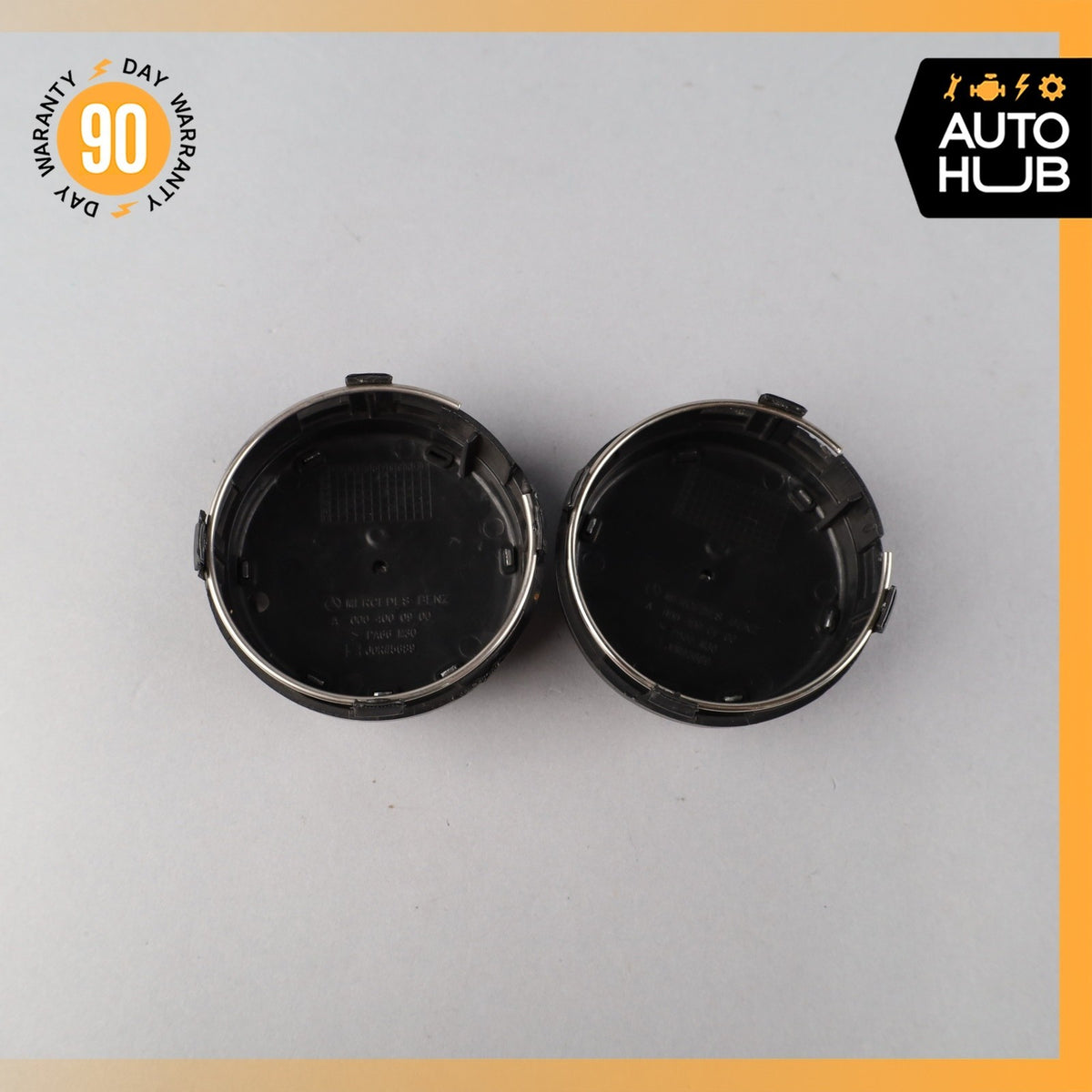 Mercedes W205 C300 Wheel Center Cap Cover Set of 2 0004000900 OEM - photo 5