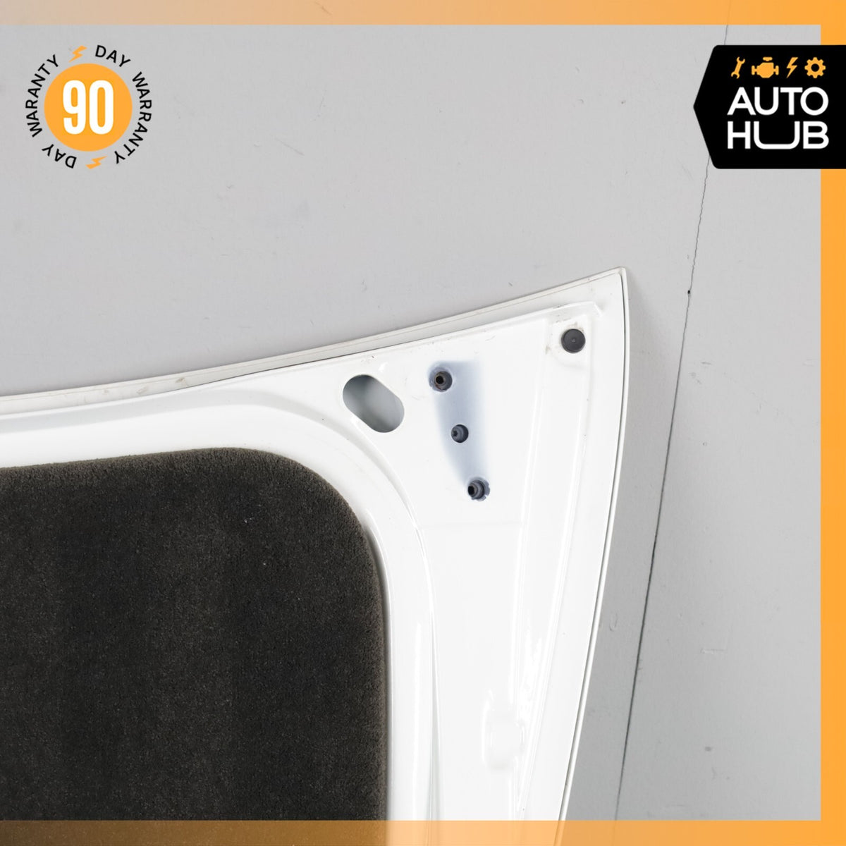 14-15 Bentley Flying Spur Trunk Lid Panel Assembly White OEM 44k - photo 16