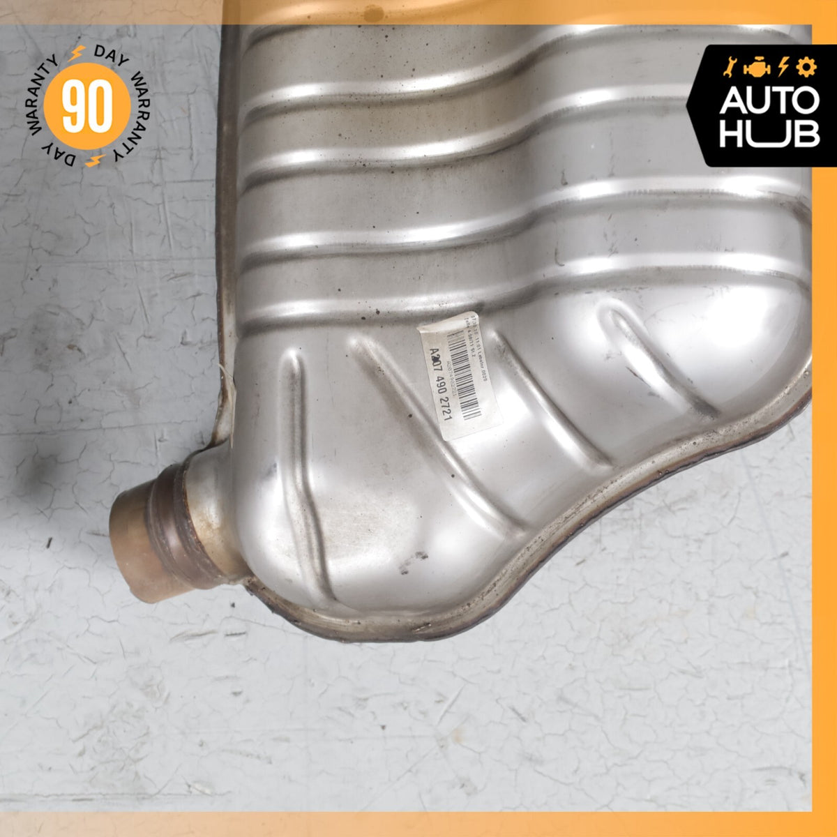 10-11 Mercedes W207 E550 Exhaust Muffler Mufflers Right and Left Set OEM - photo 12