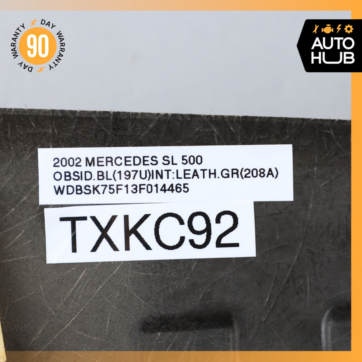 03-06 Mercedes R230 SL500 SL55 AMG Front Left Interior Trim Panel A Pillar OEM - photo 18
