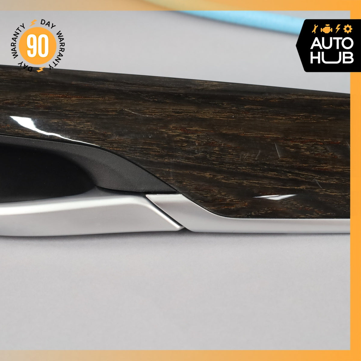 14-18 BMW F15 X5 Right Side Interior Door Handle w/ Trim OEM 86k - photo 5