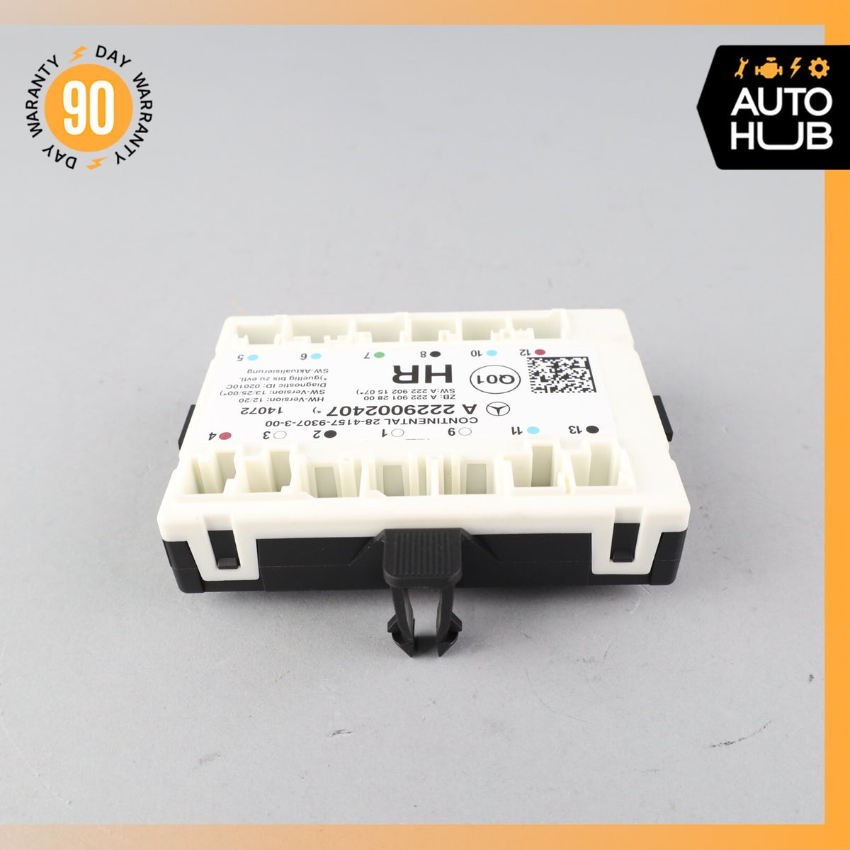 2014 Mercedes W222 S550 Rear Right Door Control Module 2229002407 OEM - photo 3