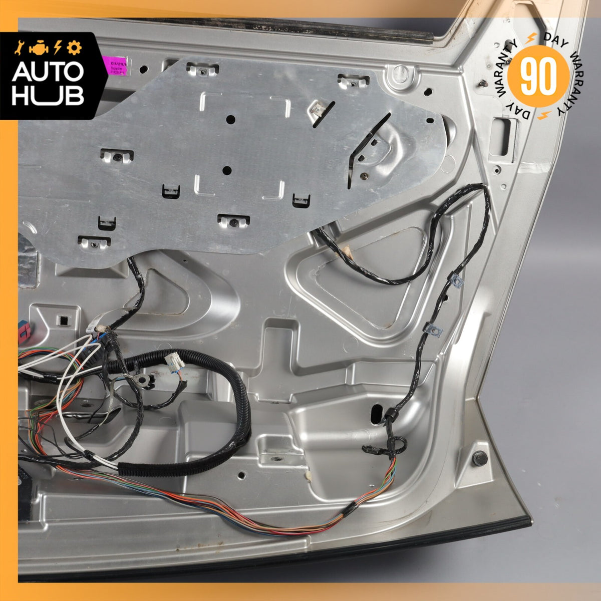 04-09 Cadillac XLR Trunk Lid Panel Assembly Light Tarnished Silver OEM 69k - photo 17