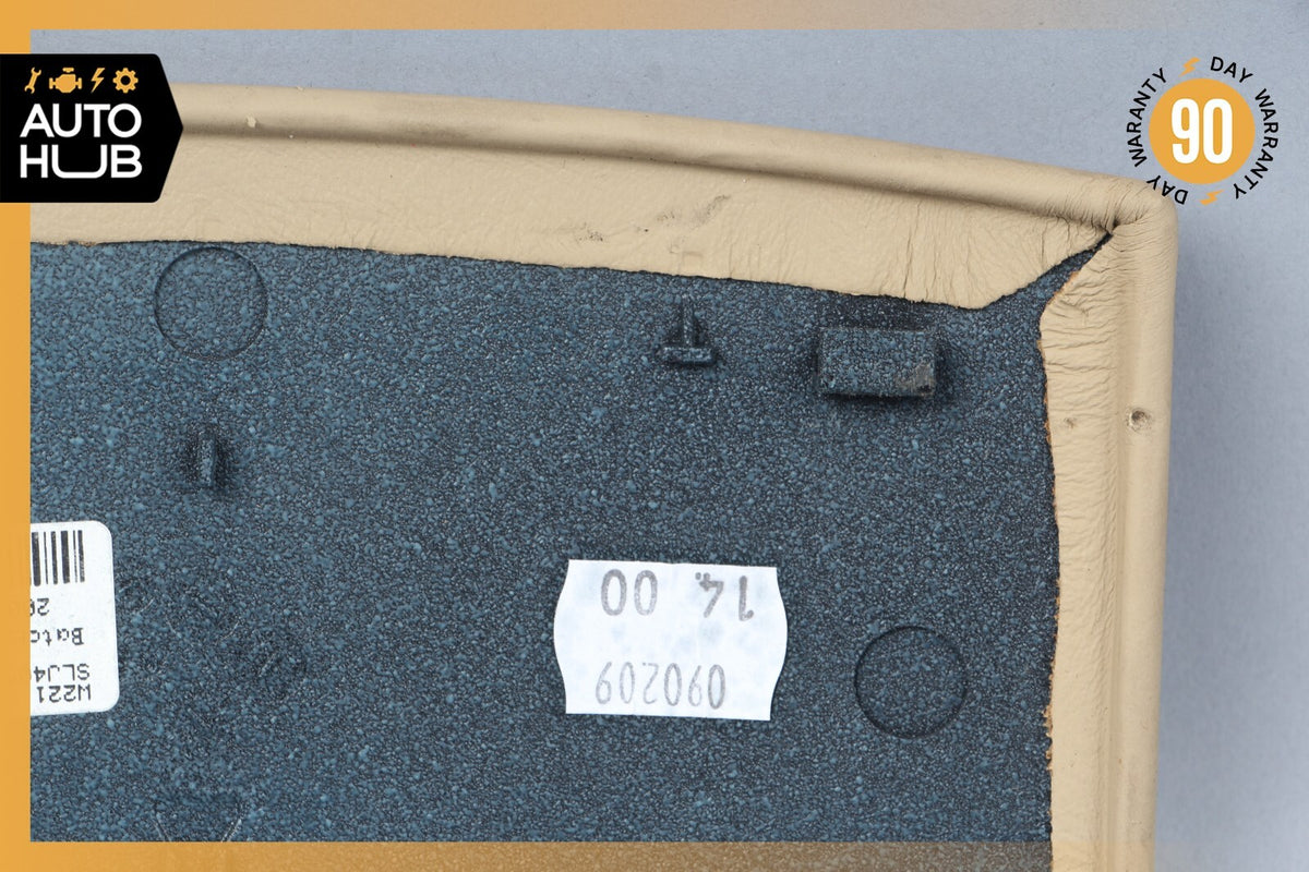 07-09 Mercedes W221 S600 Center Console Cup Holder Cover Trim Exclusive Beige - photo 7