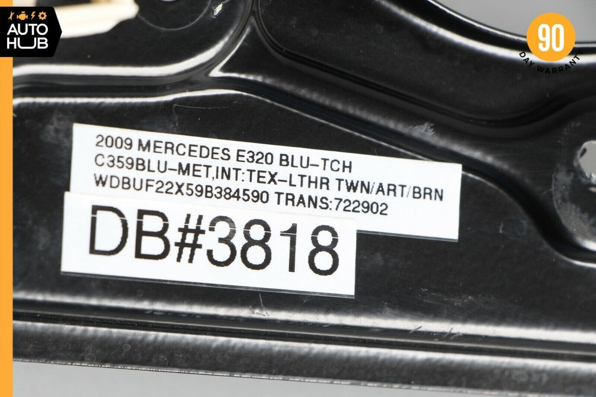 03-09 Mercedes W211 E320 E550 Rear Left Driver Side Window Regulator Motor OEM - photo 12