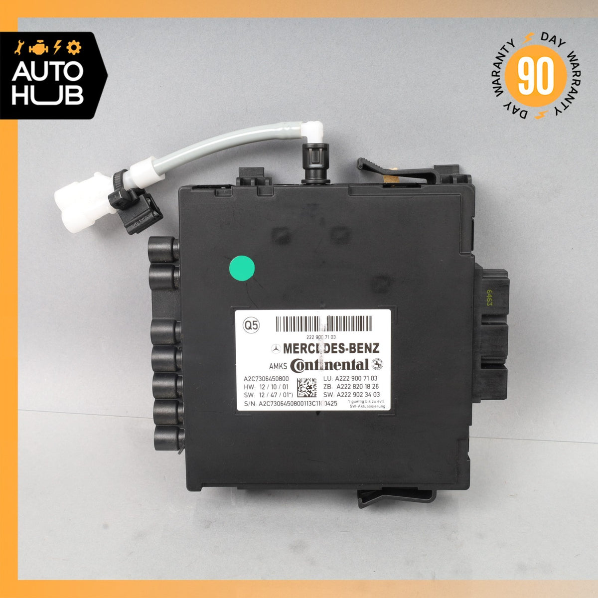 2014 Mercedes W222 S550 Seat Control Module Front Left or Right 2229007103 OEM - photo 12