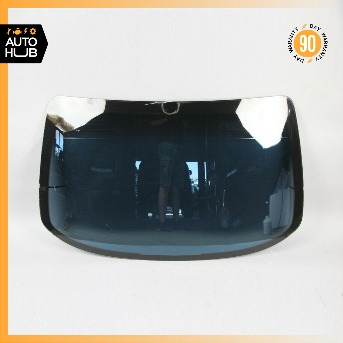 00-06 Mercedes W220 S430 S55 AMG S500 Rear Windshield Wind Shield Glass OEM - photo 1