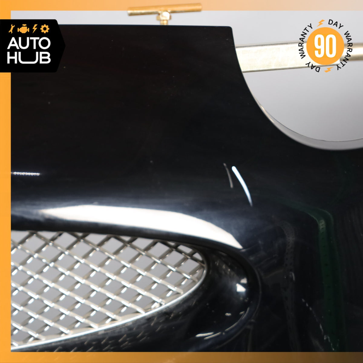 10-11 Jaguar X150 XK XKR Front Bumper Cover Assembly Black OEM - photo 6