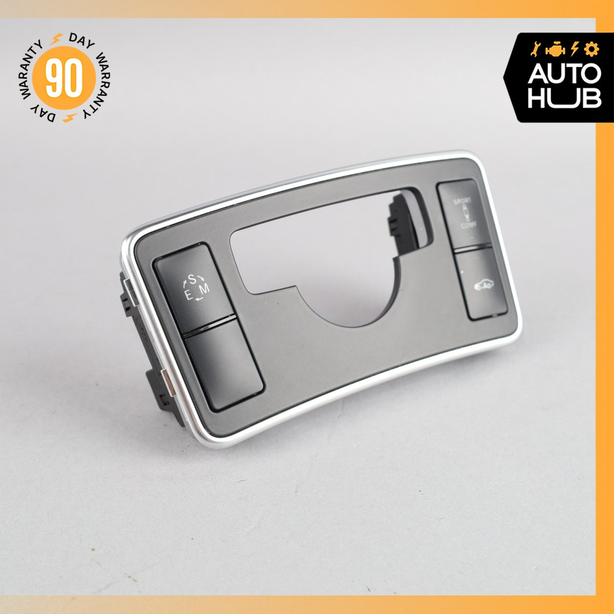 12-14 Mercedes W218 CLS550 Center Console Switch Trim OEM - photo 1