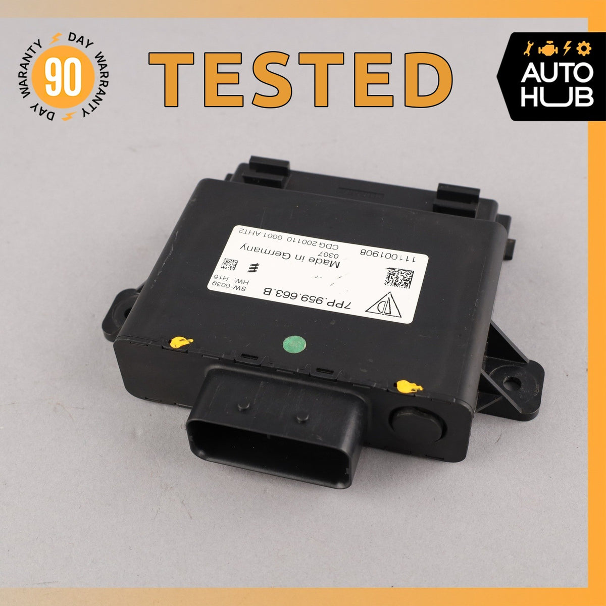 Porsche Panamera 970 Start Stop Voltage Stabilizer Control Module ECU OEM - photo 1