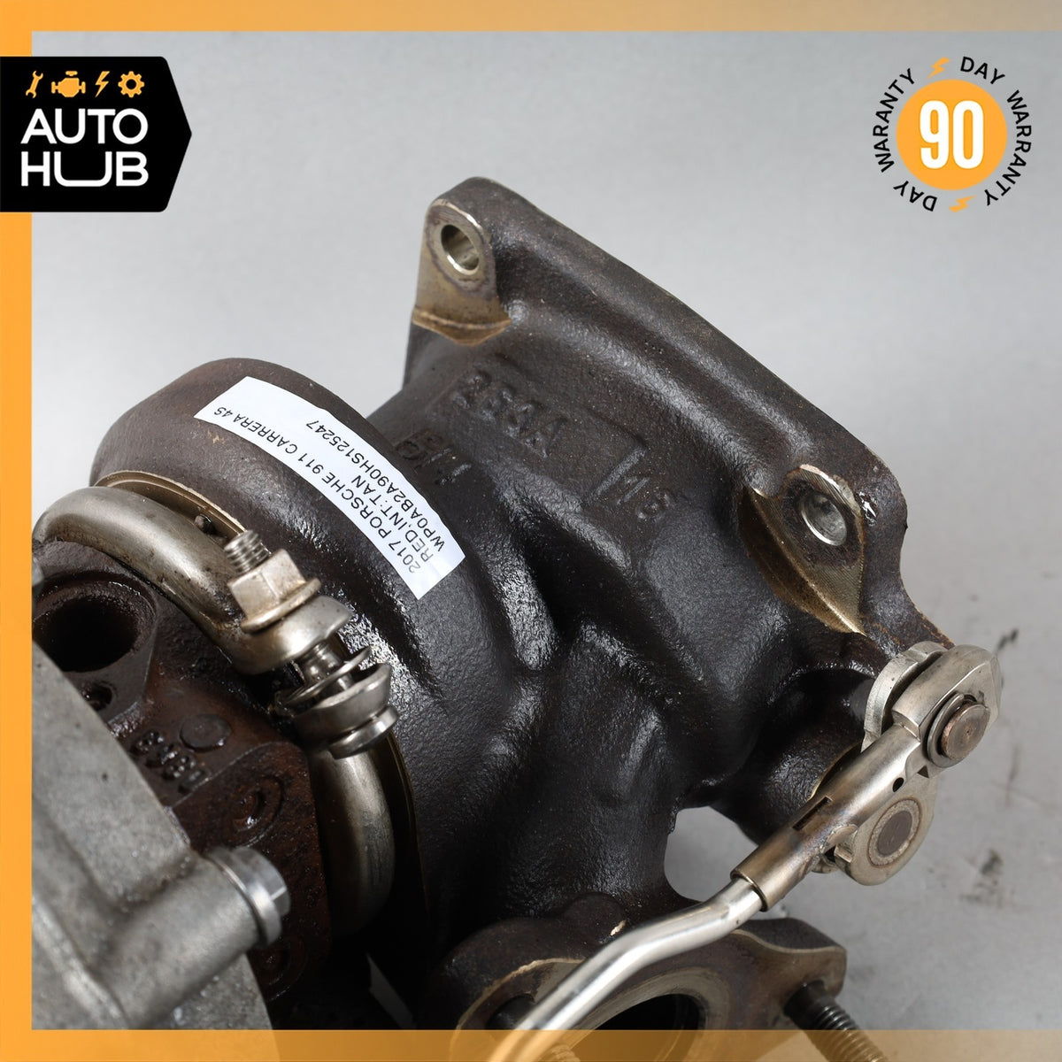 17-19 Porsche 991 911 Carrera 4S S 3.0L Right Turbocharger Turbo Charger OEM 24k - photo 4