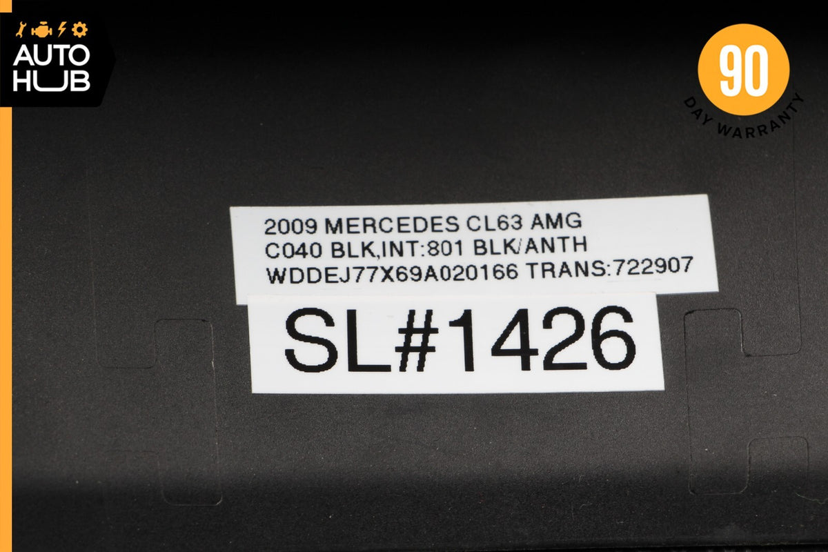 07-14 Mercedes W216 CL63 CL550 Center Console Command Unit Radio Bezel Trim OEM - photo 12