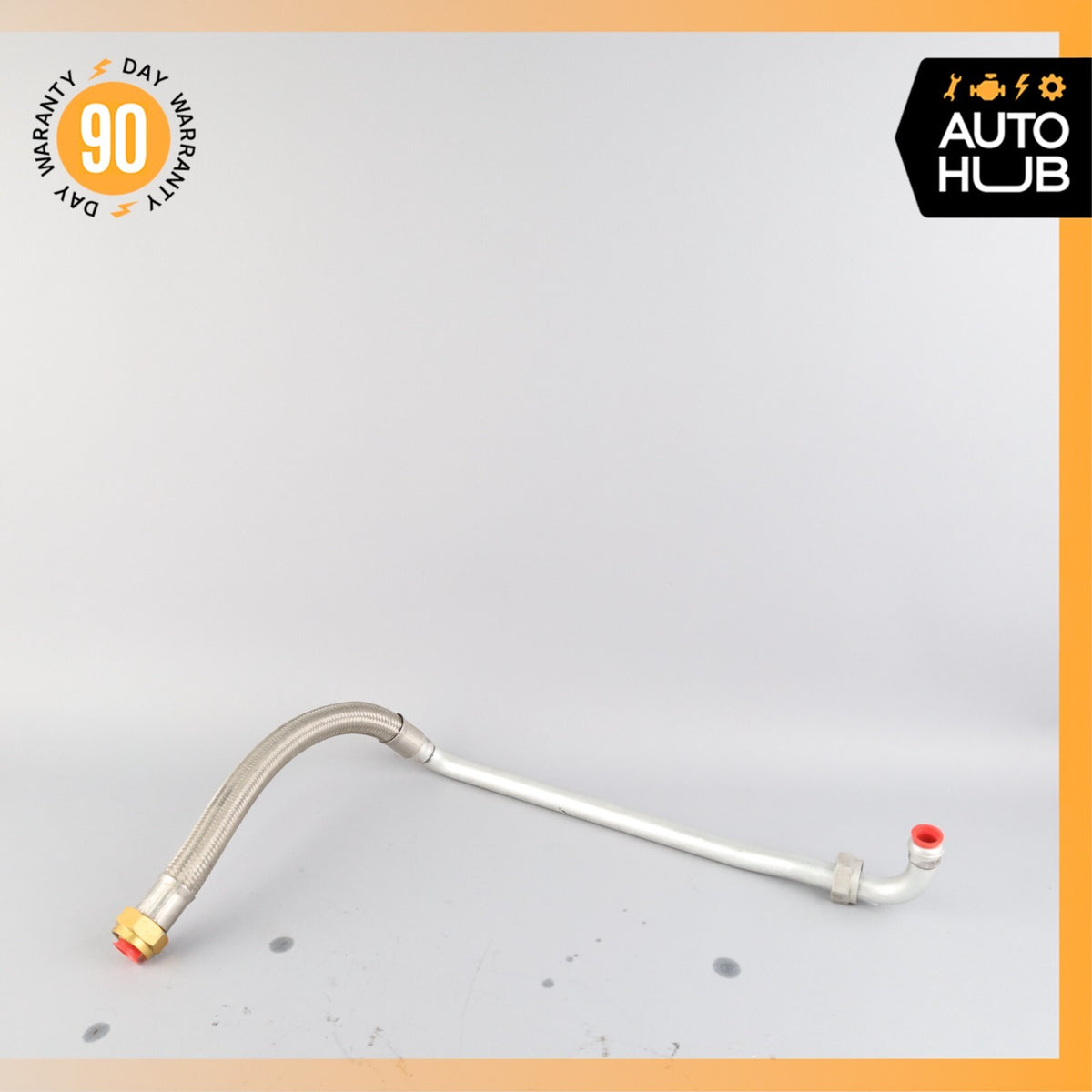 02-07 Maserati M138 4200 Coupe CC Engine Heat Exchanger Oil Feed Line OEM 20k - photo 6