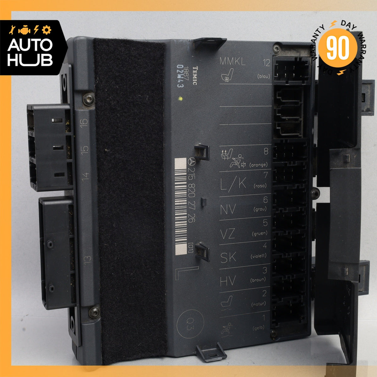 00-06 Mercedes W215 CL600 CL65 AMG Seat Memory Control Module Left Side OEM - photo 7