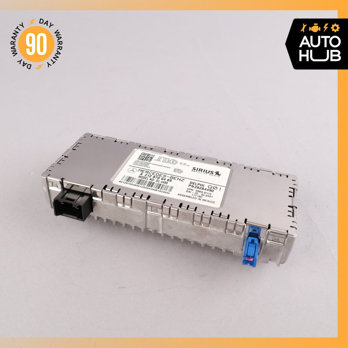 Mercedes W207 E350 GL550 C300 Sirius Satellite Radio Receiver 2128705689 OEM - photo 2