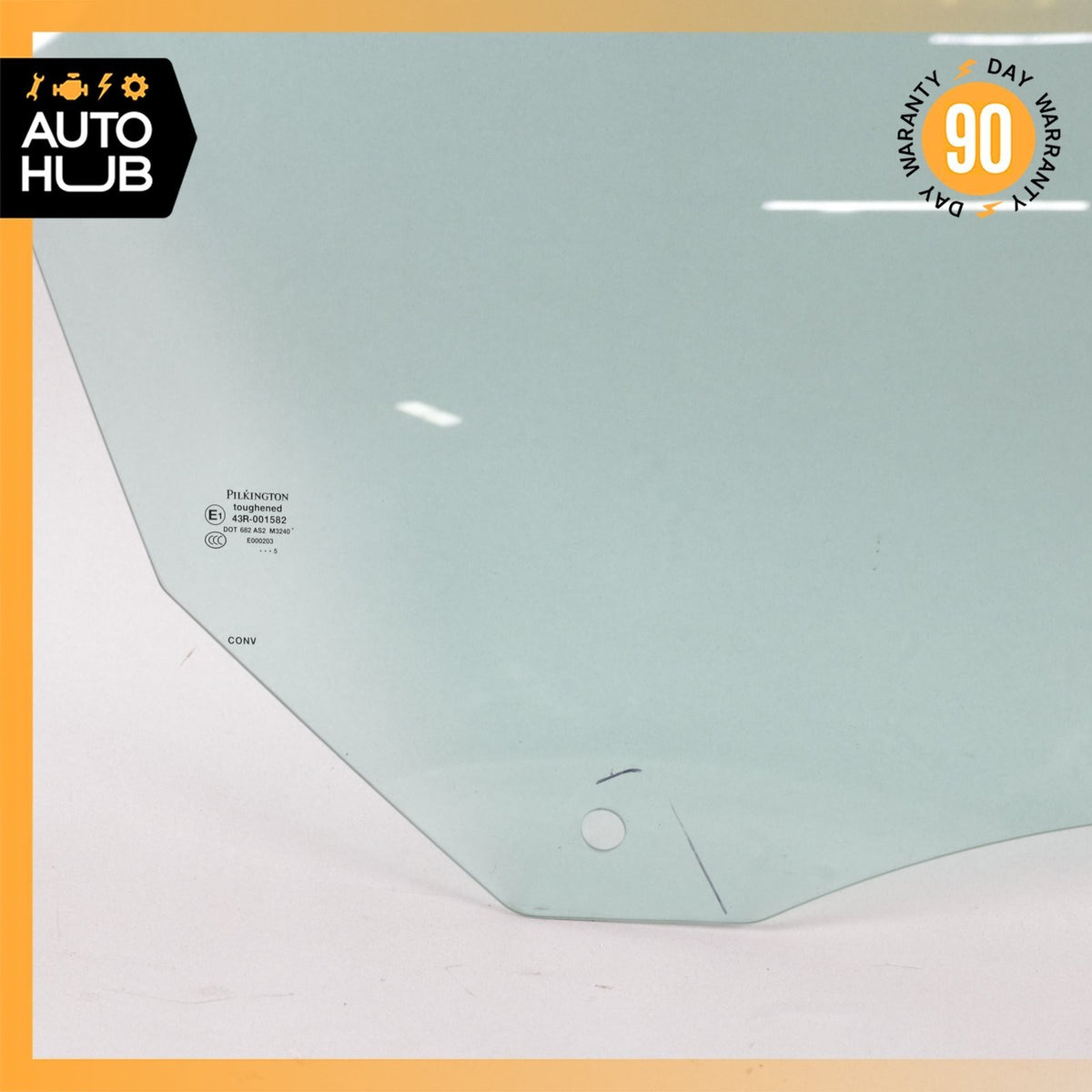05-16 Aston Martin DB9 DBS Volante Front Right Side Door Window Glass OEM 34k - photo 7