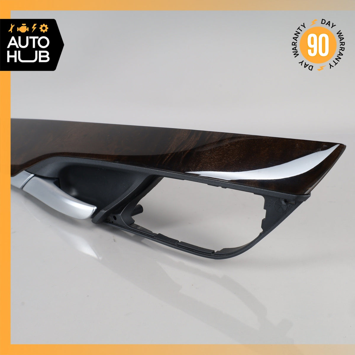 14-18 BMW F15 X5 Left Side Interior Door Handle w/ Trim OEM - photo 5
