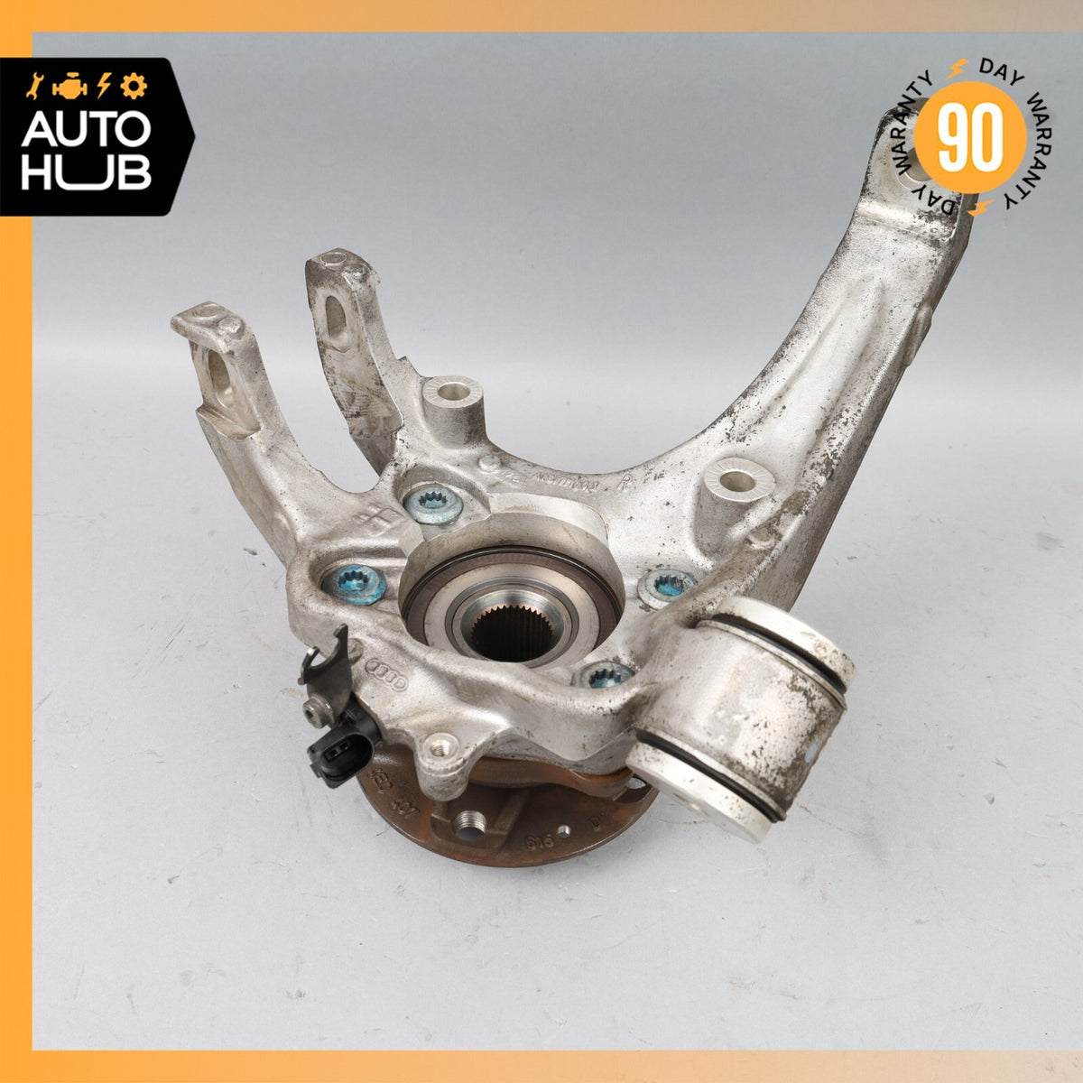 Bentley Continental GT Flying Spur Rear Right Side Spindle Knuckle Hub OEM - photo 10