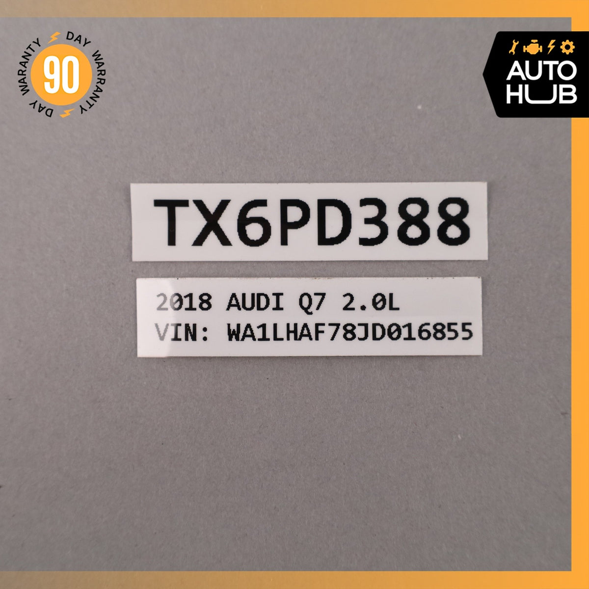 17-19 Audi 4M Q7 Engine Motor Starter 06L911024 OEM 87k - photo 12
