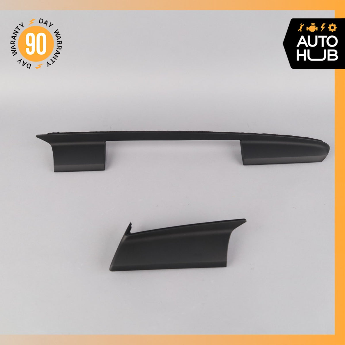 Audi C7 S6 Left & Right Dashboard Cover Panel Trim Set Black 4G1857237 OEM - photo 2