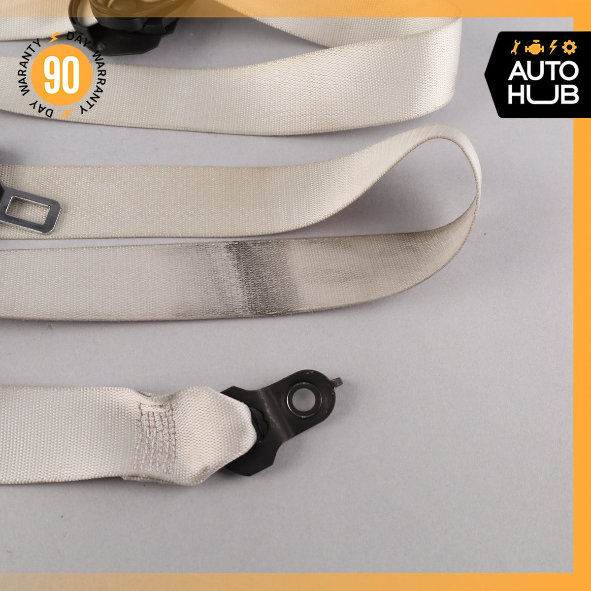10-13 Mercedes W212 E350 E400 Seat Belt Front Left Driver Side Gray OEM - photo 5