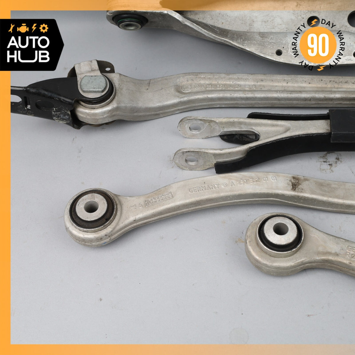 03-12 Mercedes R230 SL550 SL500 Rear Right Side Tie Rod Control Arm Set OEM - photo 4
