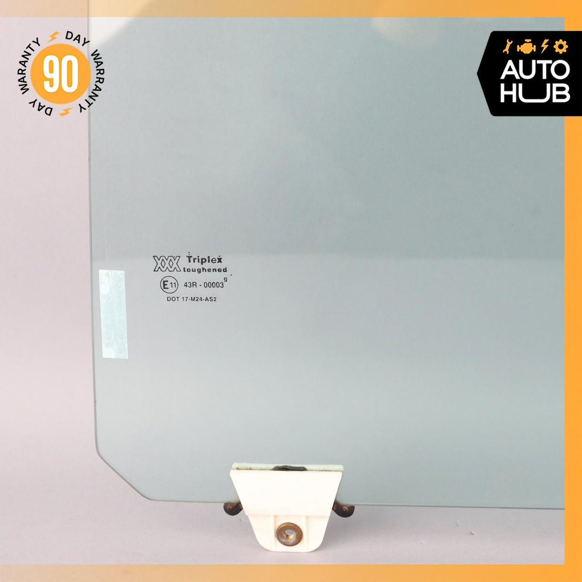 Bentley Arnage / Rolls Royce Silver Seraph Rear Left Door Window Glass OEM 42k - photo 3