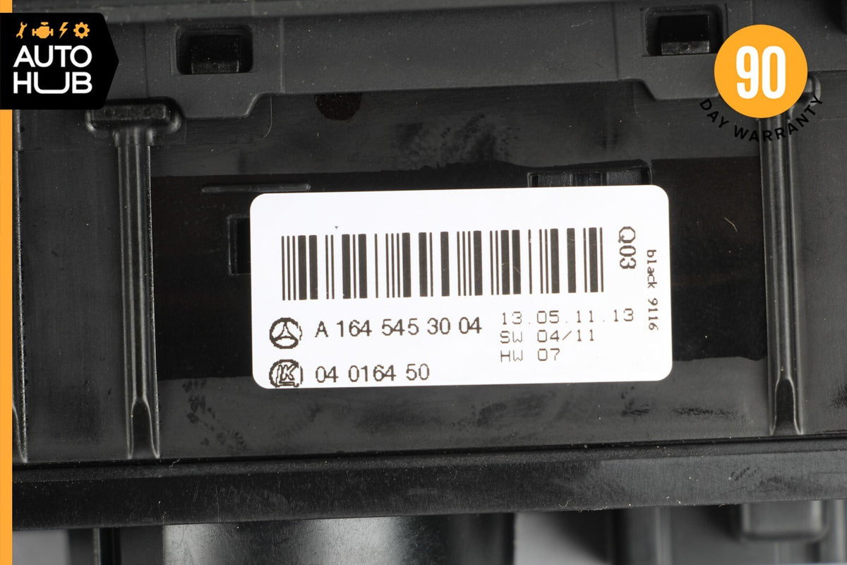 06-13 Mercedes X164 GL450 ML320 Headlight Control Switch Module Black OEM - photo 11