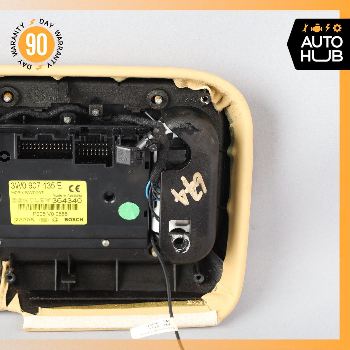 07-11 Bentley Continental GTC Convertible Overhead Dome Light Control OEM 60k - photo 8