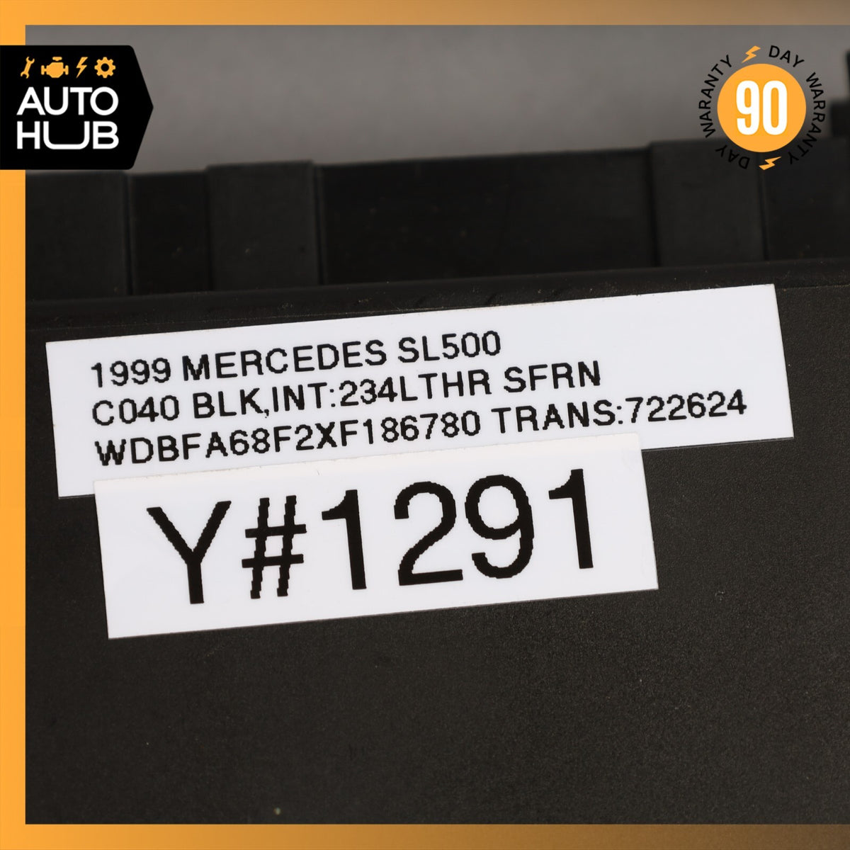 97-02 Mercedes R129 SL500 SL320 General Basic Control Module 0205455432 OEM - photo 12