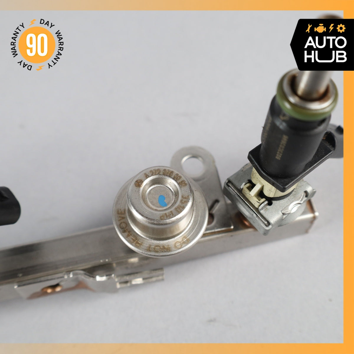 Mercedes W212 E350 R350 CLK350 S400 Fuel Injector Rail w/ Fuel Injectors OEM - photo 7