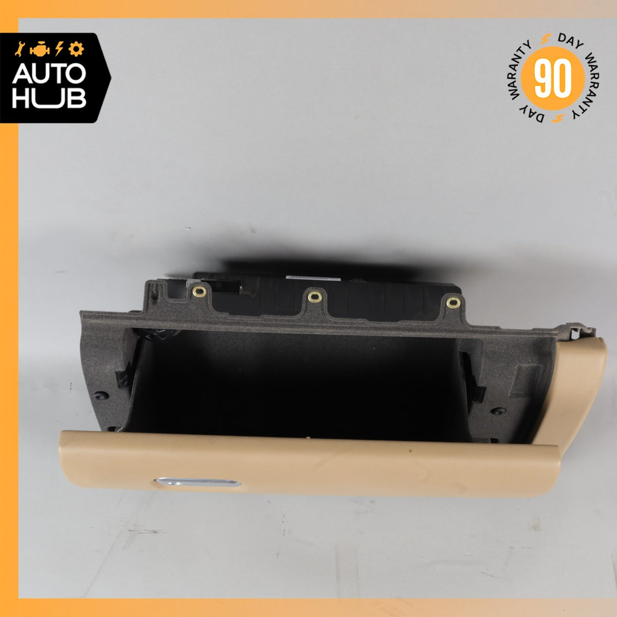 11-18 Porsche Cayenne 958 Dashboard Glove Box Compartment Beige OEM - photo 9