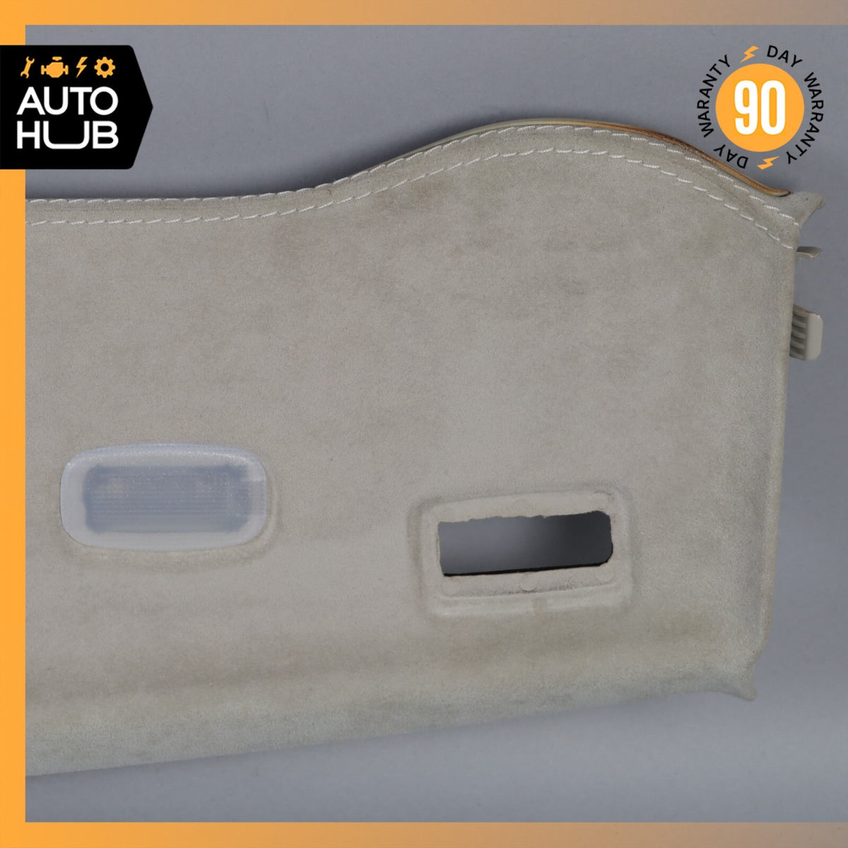 03-12 Mercedes R230 SL600 SL550 Front Top Upper Headliner Trim Panel Suede OEM - photo 6