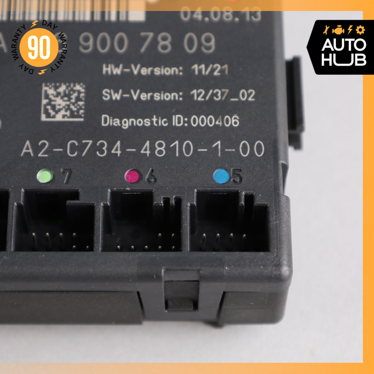 12-19 Mercedes X166 GL450 ML350 GLE350 Rear Left Side Door Control Module OEM - photo 8