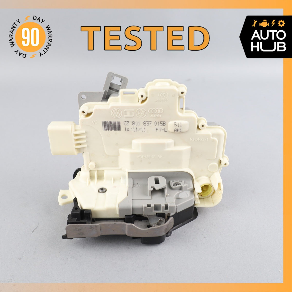 11-18 Porsche Cayenne 958 Hybrid S Front Left Side Door Lock Latch Actuator OEM - photo 1