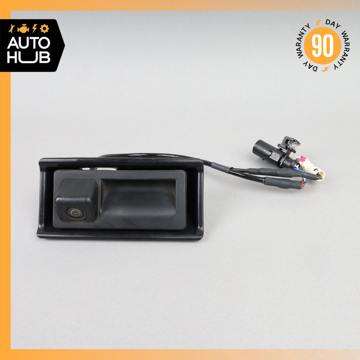 15-18 Porsche Cayenne 958 Trunk Tailgate Release Open Handle w/ Camera OEM 80k - photo 2