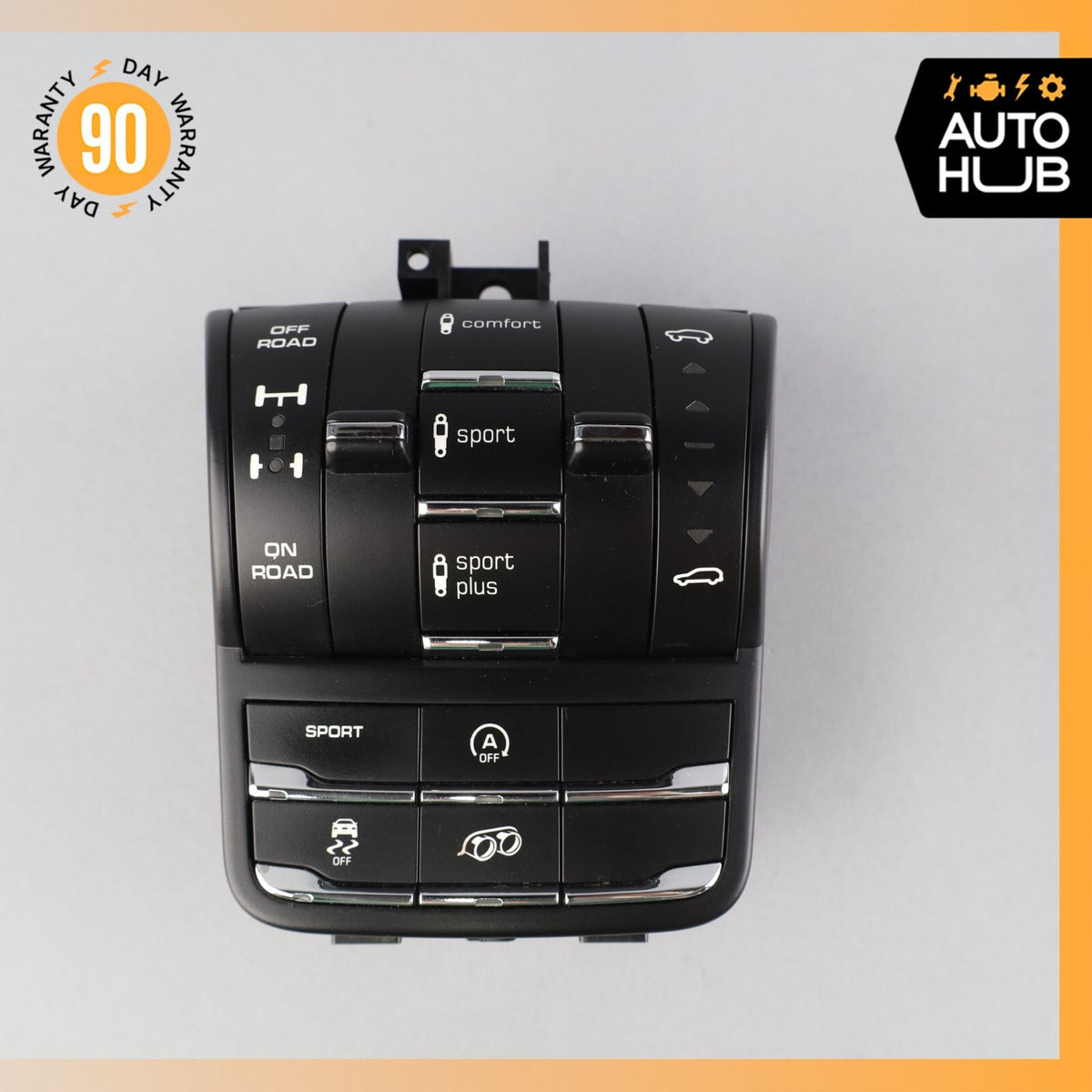 15-18 Porsche Cayenne 958 GTS Suspension Mode Selector Switch Panel OEM - photo 9