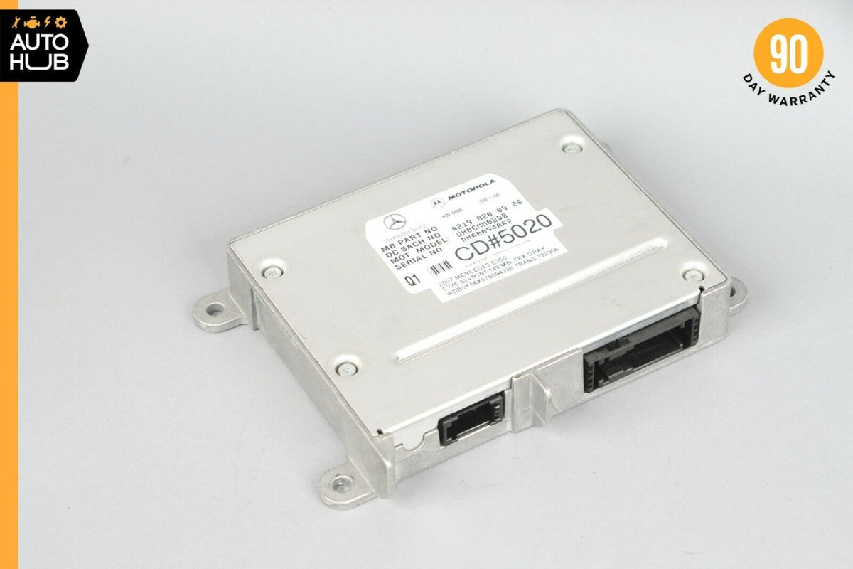06-12 Mercedes W211 E350 SL550 Communication Control Module 2198200926 OEM - photo 1