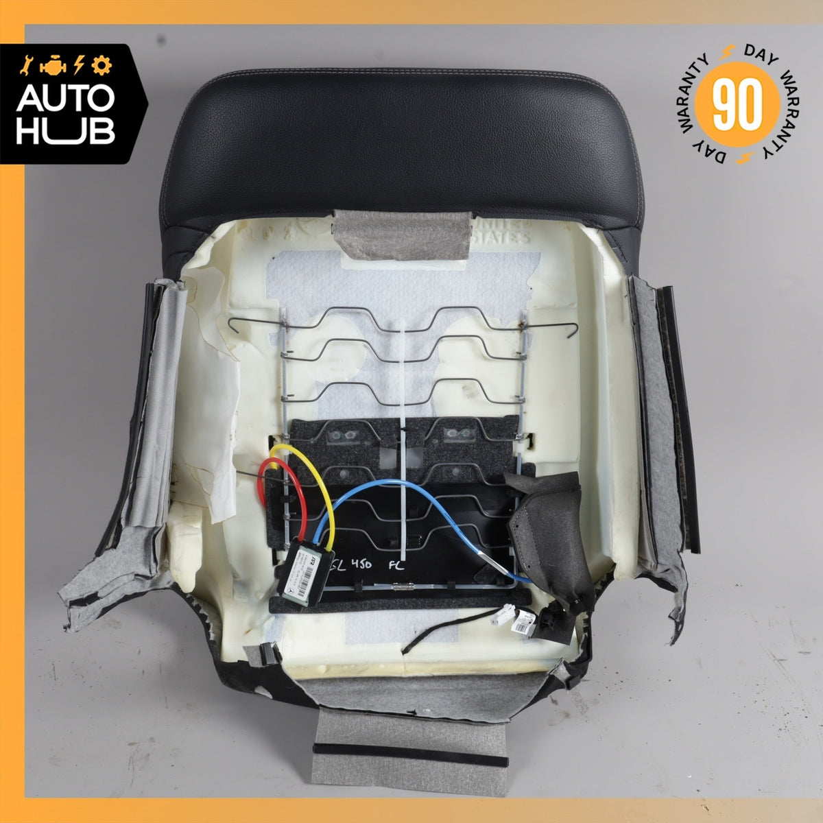 13-19 Mercedes X166 GL450 GLS550 Seat Cushion Top Upper Front Left Side OEM - photo 9