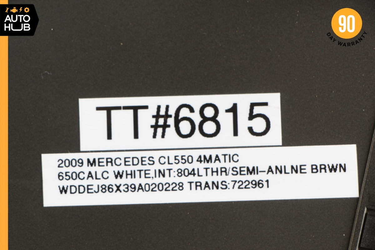 07-10 Mercedes W216 CL550 S63 Front Left or Right Seat Contour Control Module - photo 10
