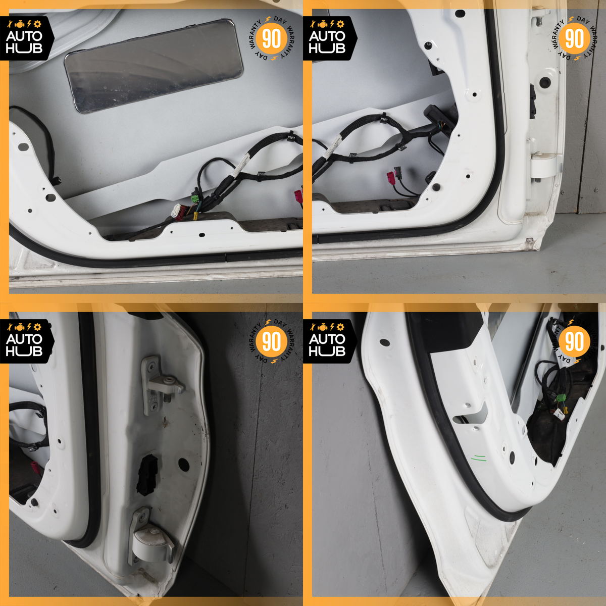 15-21 Mercedes W205 C300 C350e C400 C450 AMG Left Side Door Shell White OEM - photo 19