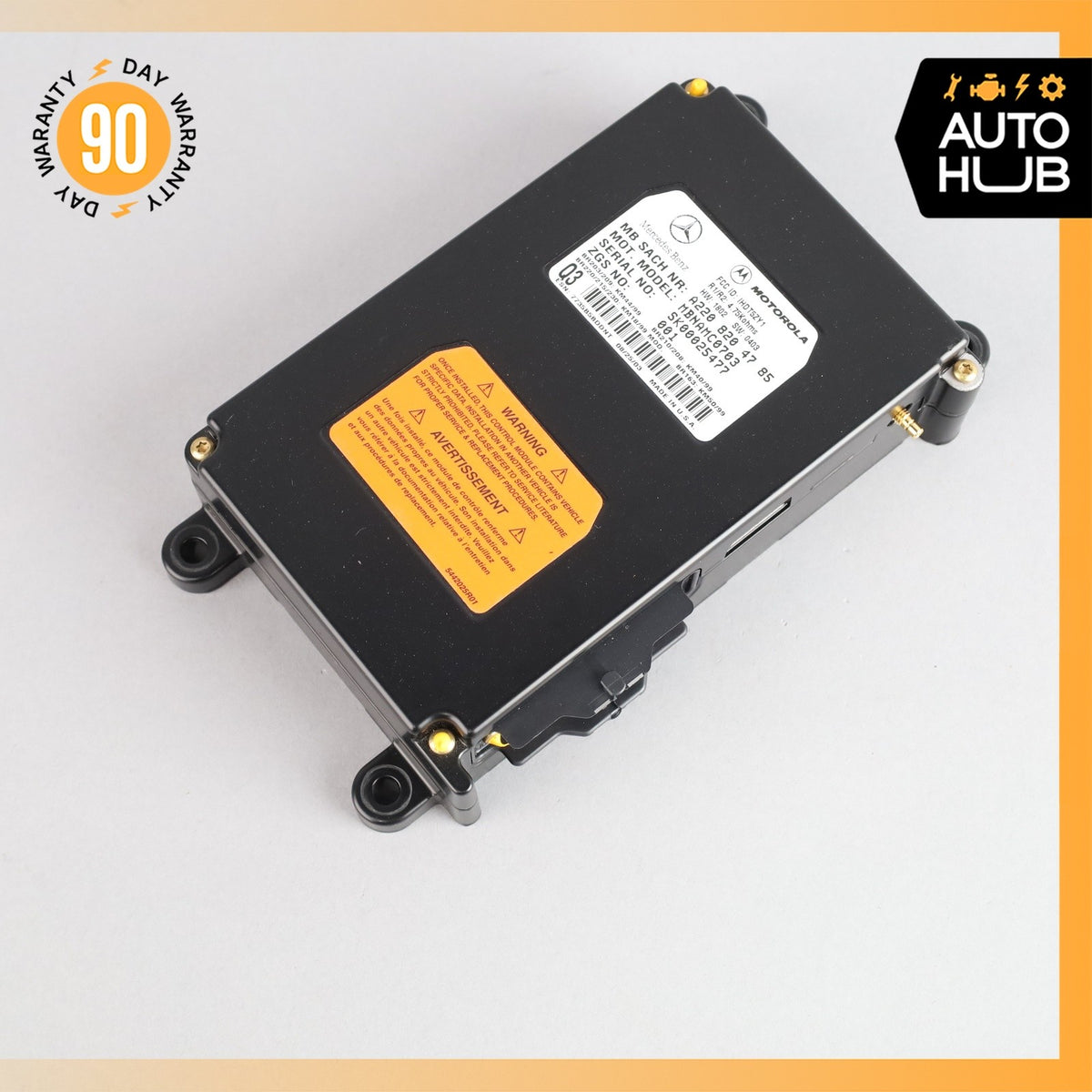 00-06 Mercedes W163 ML350 SL500 Voice Command Control Module 2208204785 OEM - photo 3