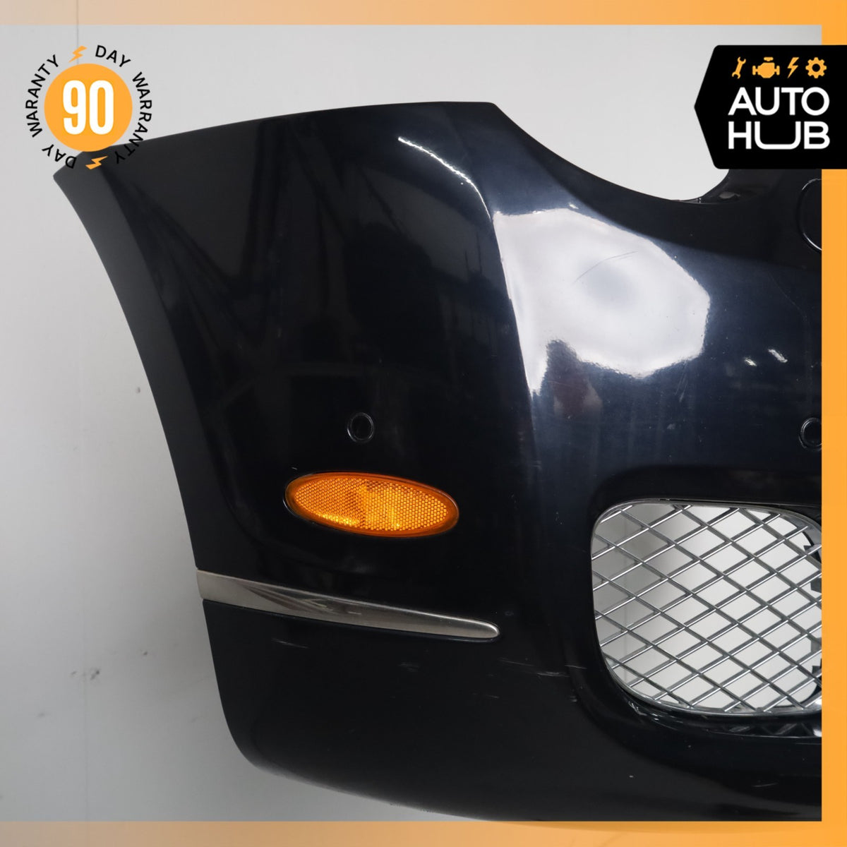 09-12 Bentley Continental Flying Spur Front Bumper Cover Assembly Black OEM - photo 3
