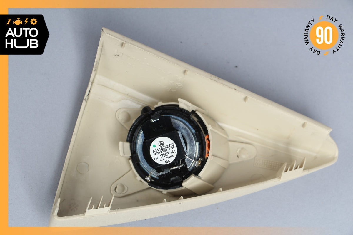 03-06 Mercedes W211 E500 E320 Tweeter Speaker Cover Right Passenger Side OEM - photo 8
