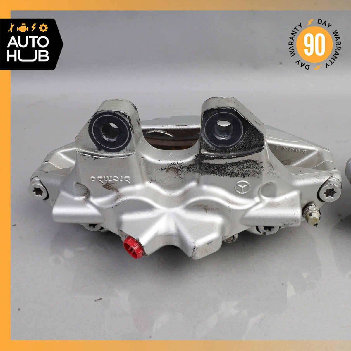 03-06 Mercedes W215 CL600 CL55 AMG Rear Left & Right Brake Calipers Set OEM - photo 4